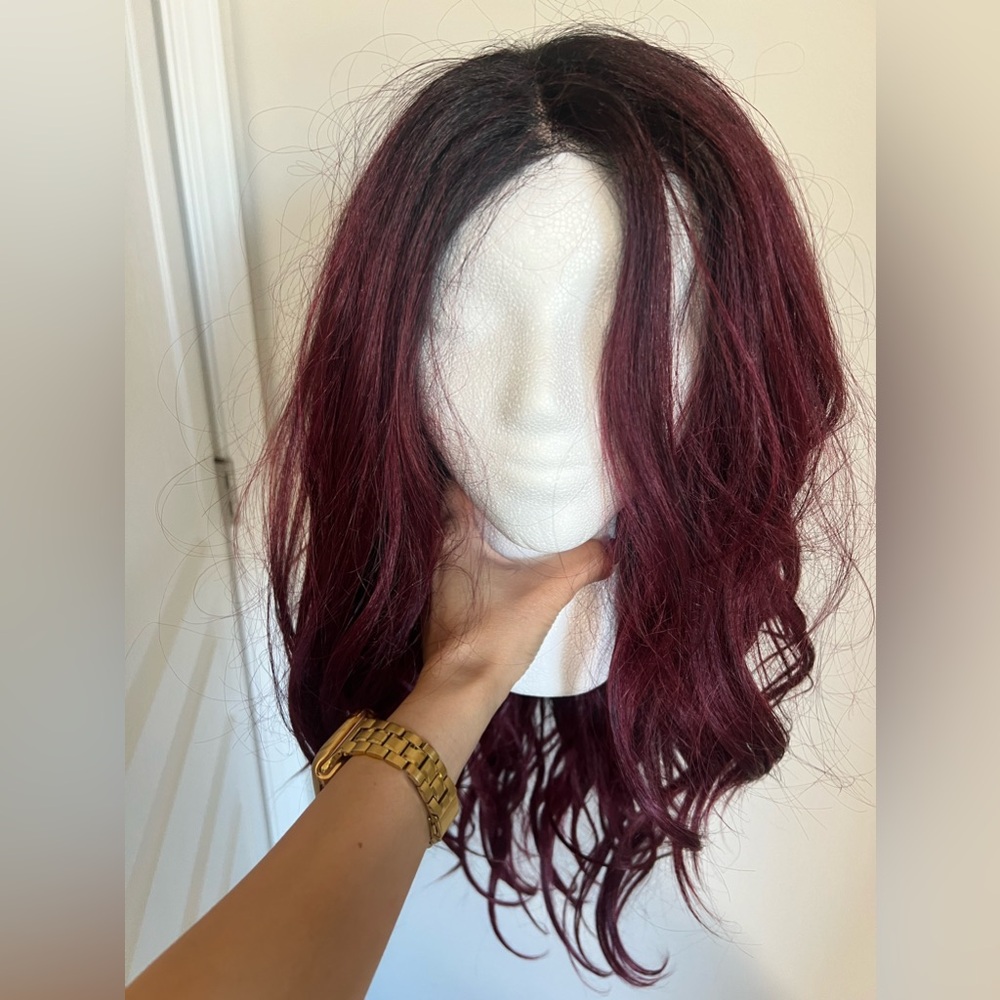 Red hair wig